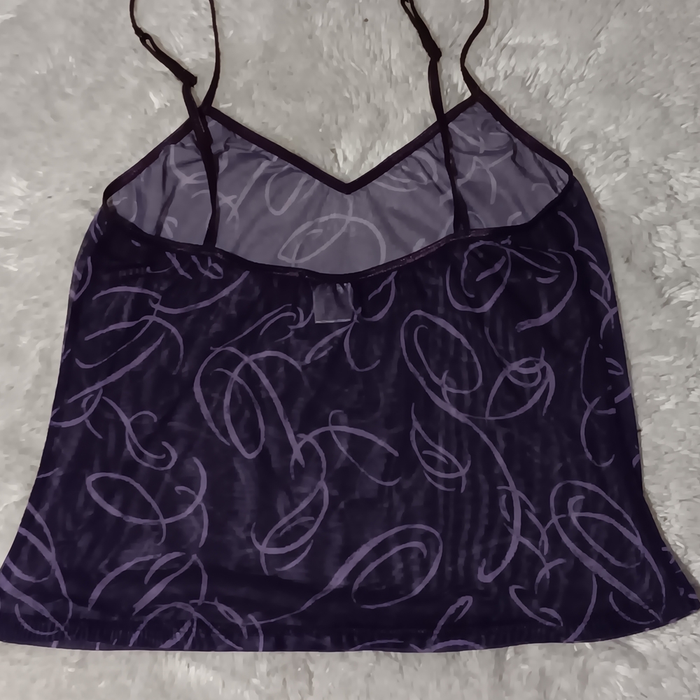 Express Sheer Plum Camisole Y2k Top 90s Retro Fairycore Small